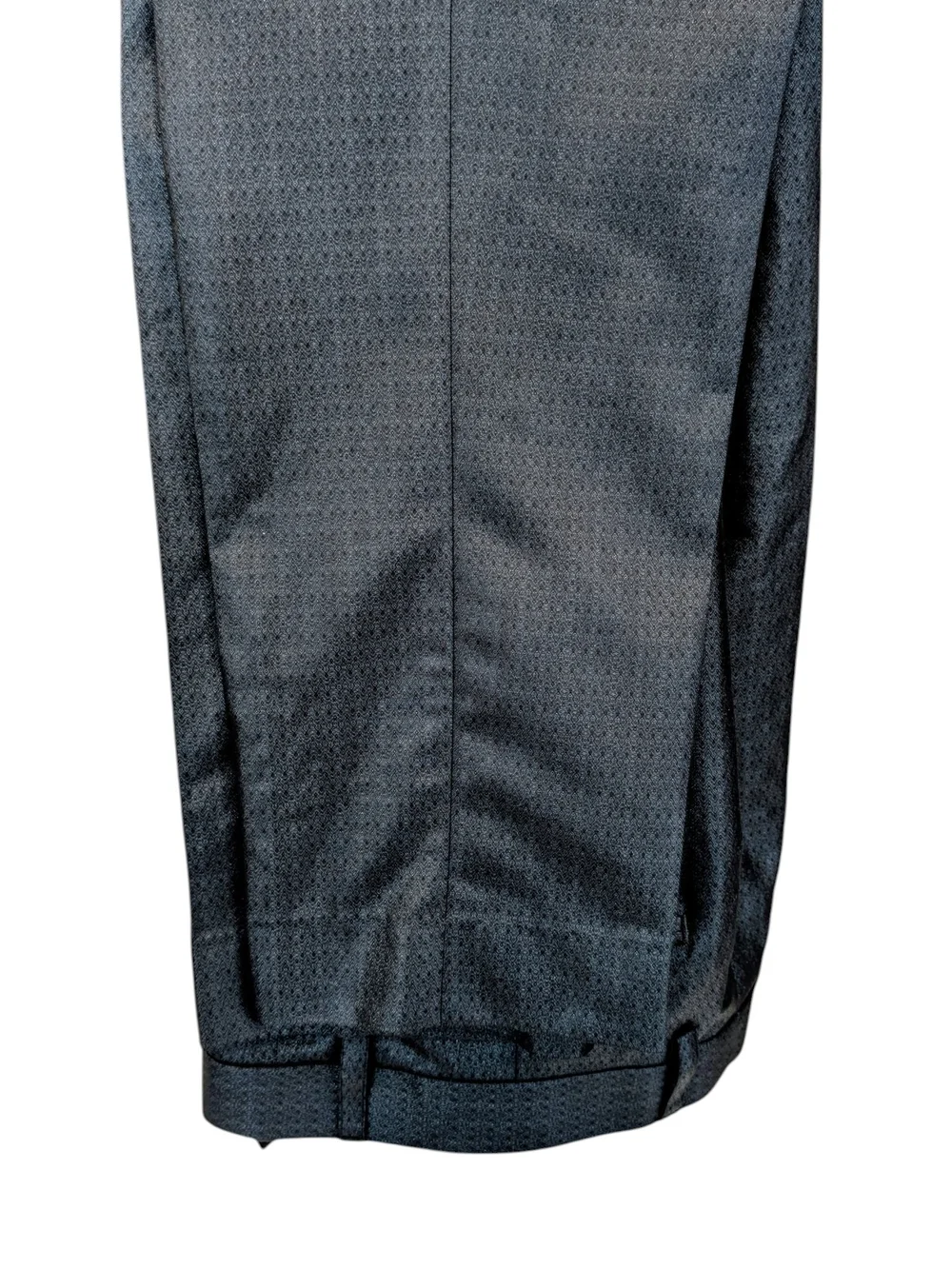 Men's Formal Charcoal Metallic Grey Slim Fit 2 Piece Suit Set Xl